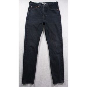 Levis Jeans Womens Size 25 Blue Wedgie Ankle Icon Fit Premium Button Fly Dark‎